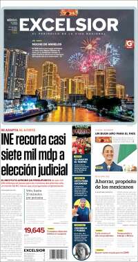 Portada de Excelsior (México)