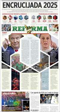 Portada de Reforma (México)
