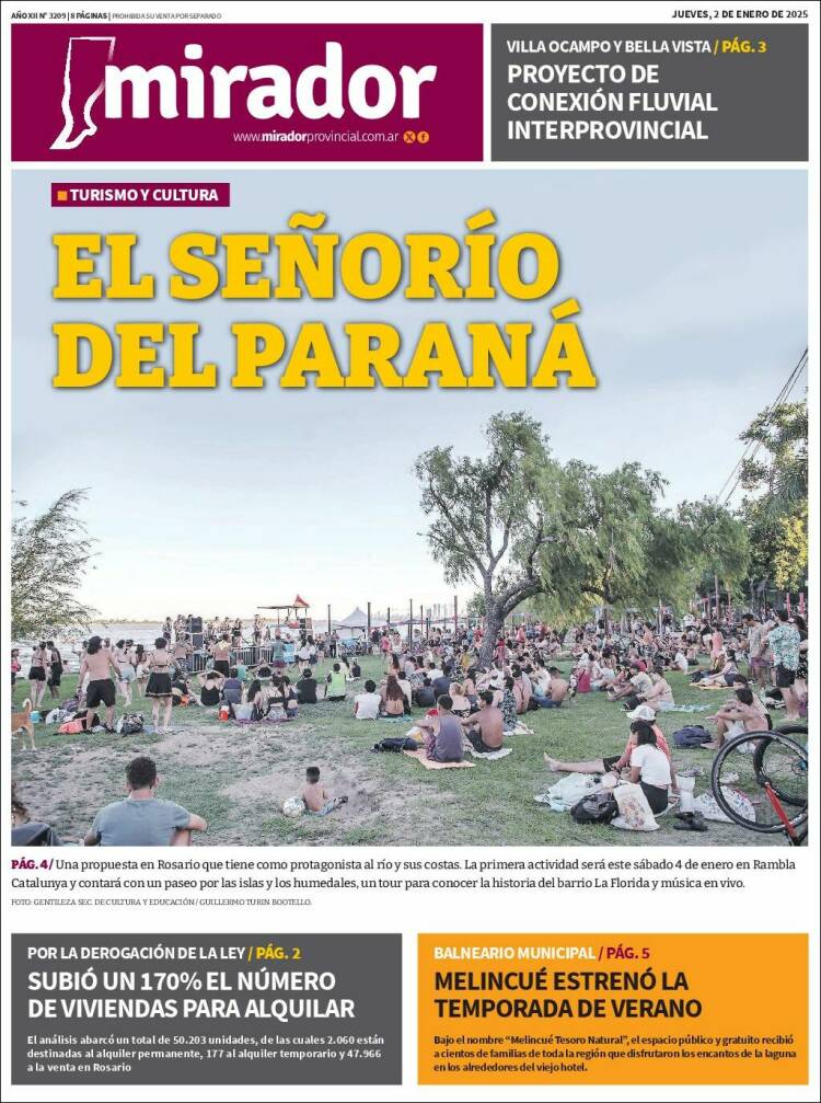 Portada de Mirador Provincial (Argentina)
