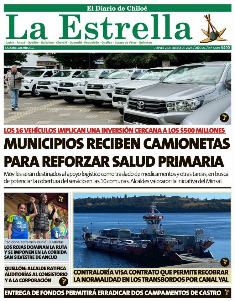 Portada de Estrella de Chiloé (Chile)