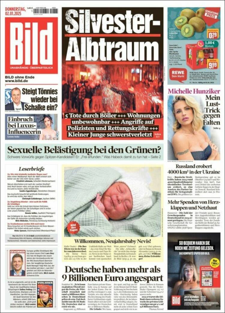 Portada de Bild (Alemania)