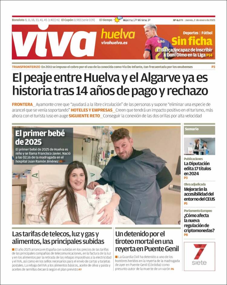 Portada de Viva Huelva (Spain)