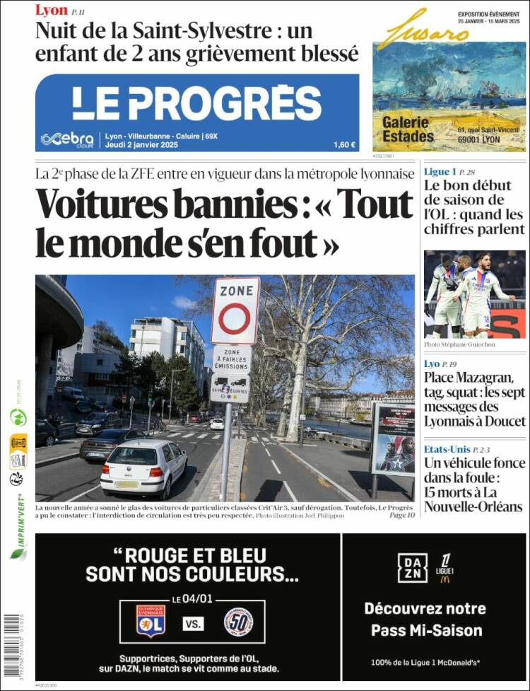 Portada de Progres de Fecamp (Francia)