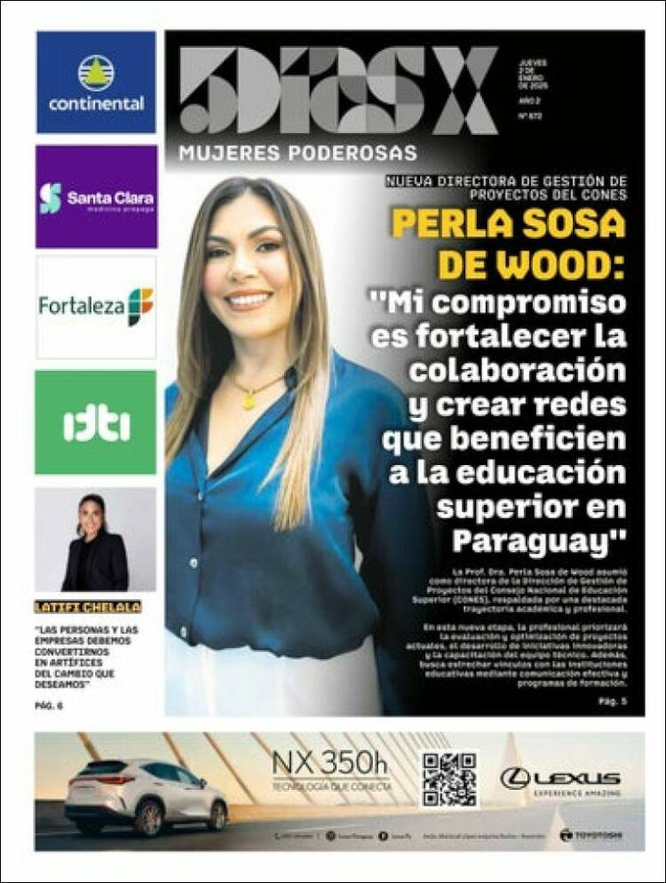 Portada de 5 Días (Paraguay)