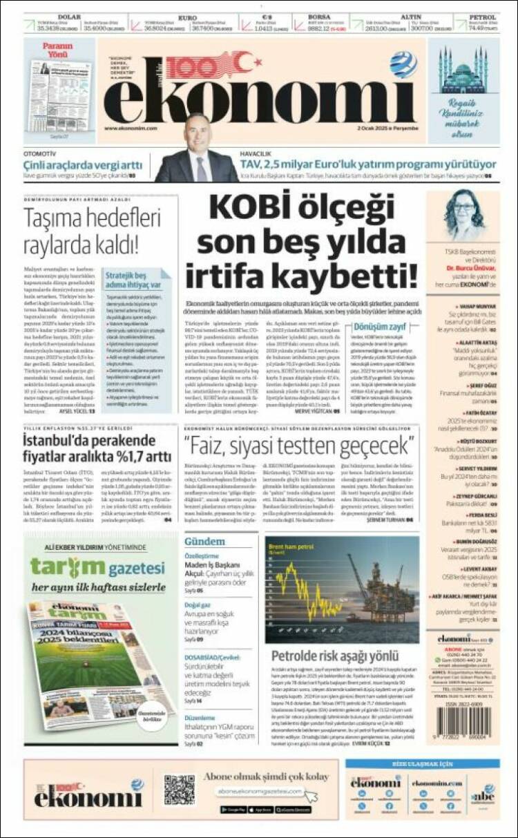 Portada de Dünya (Turqu&iacute;a)