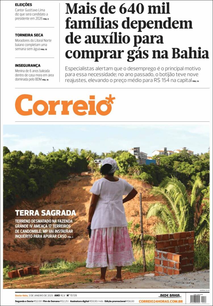 Portada de Correio* (Brasil)