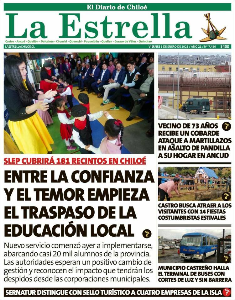 Portada de Estrella de Chiloé (Chile)