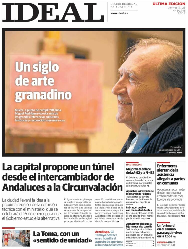 Portada de Ideal (España)