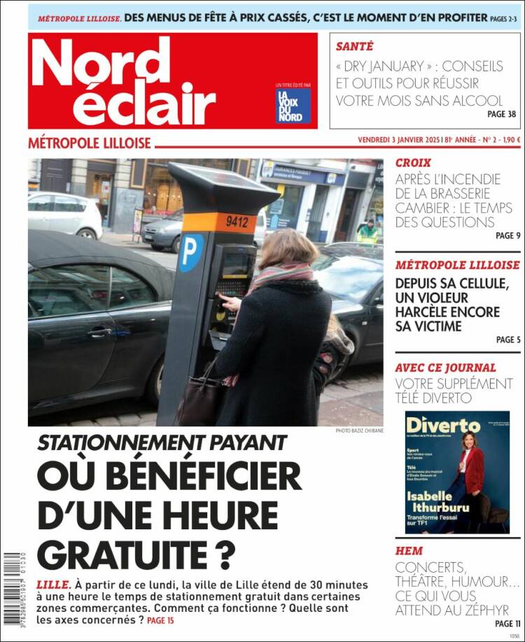Portada de Nord Éclair (Francia)