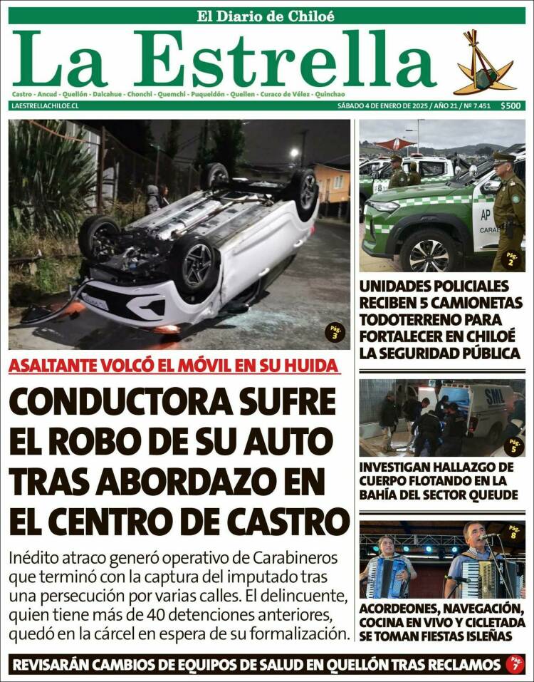 Portada de Estrella de Chiloé (Chile)