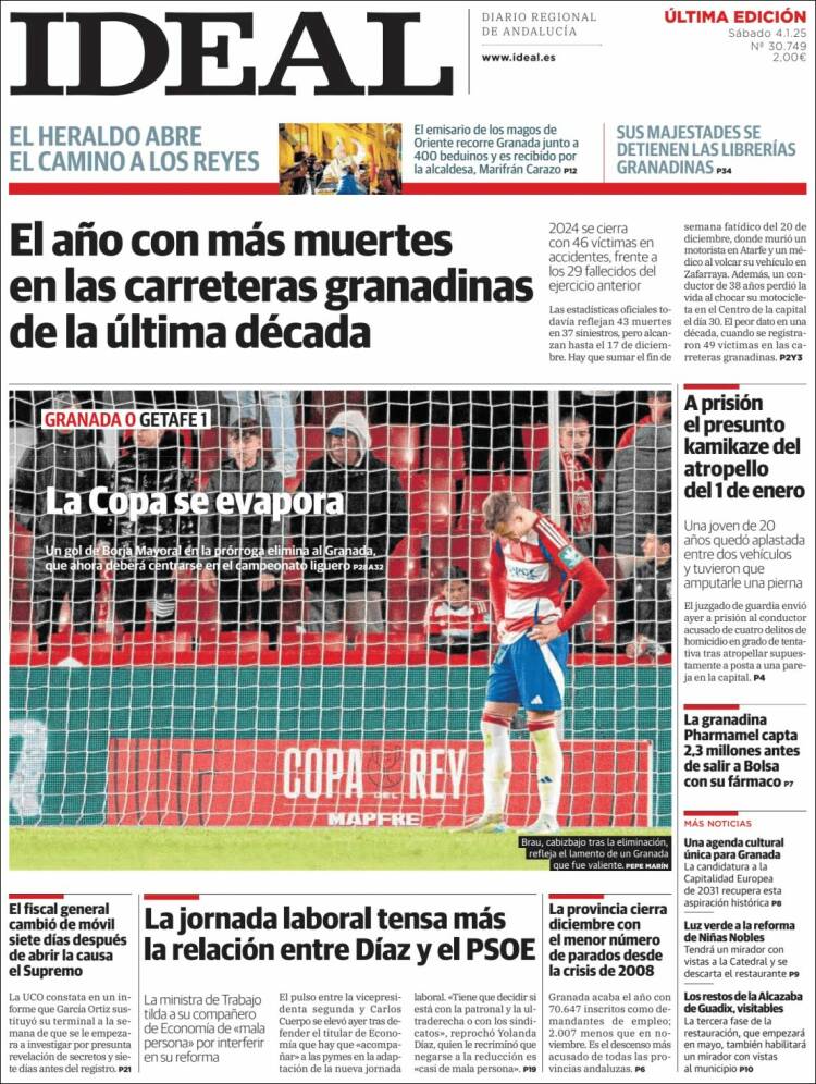 Portada de Ideal (España)