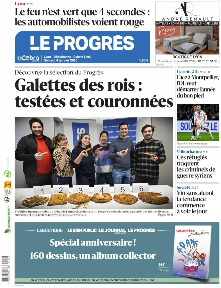Portada de Progres de Fecamp (Francia)