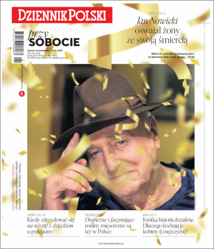 Portada de Dziennik (Polonia)