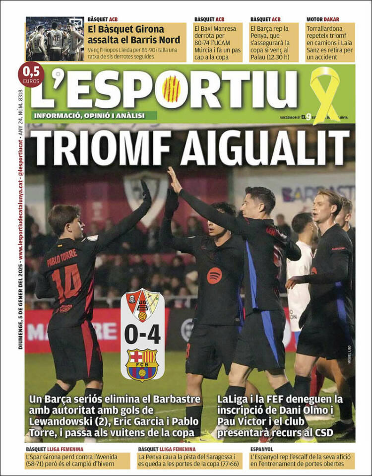 Portada de L'Esportiu (España)