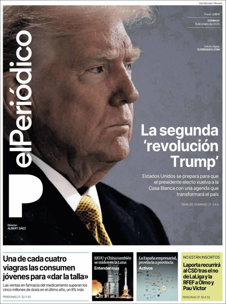 Portada de El Periódico (España)