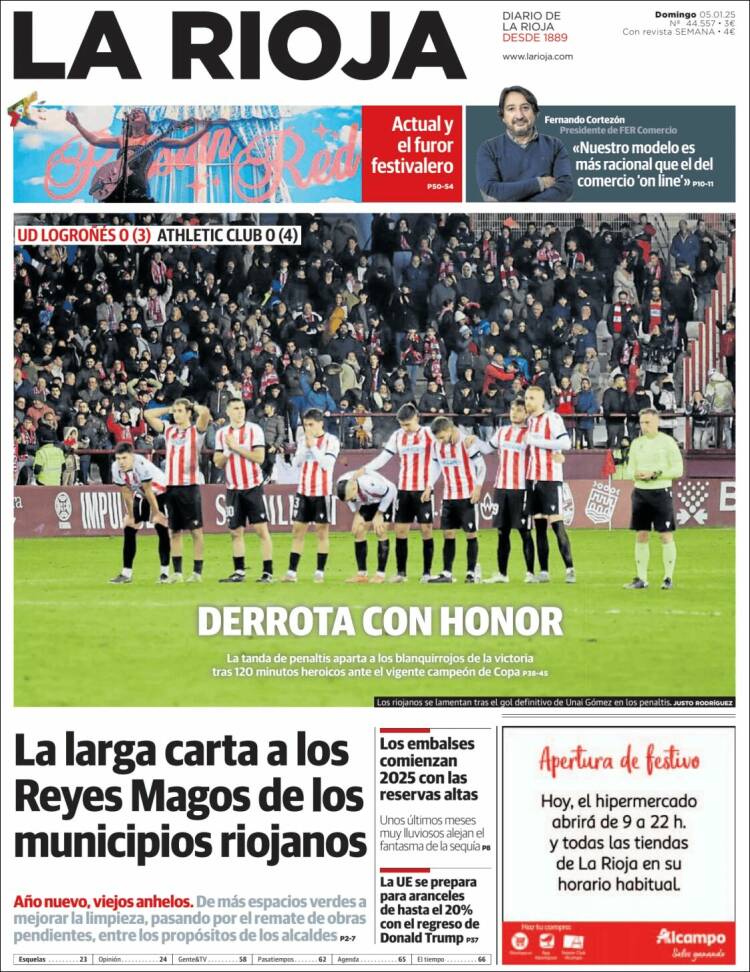 Portada de La Rioja (España)