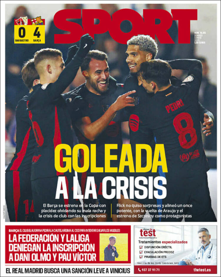 Portada de Sport (España)