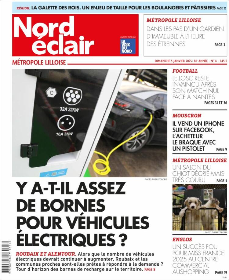 Portada de Nord Éclair (Francia)