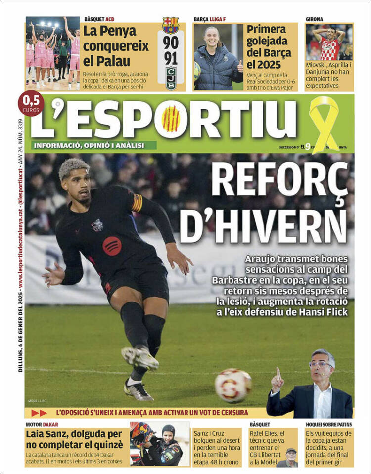 Portada de L'Esportiu (España)