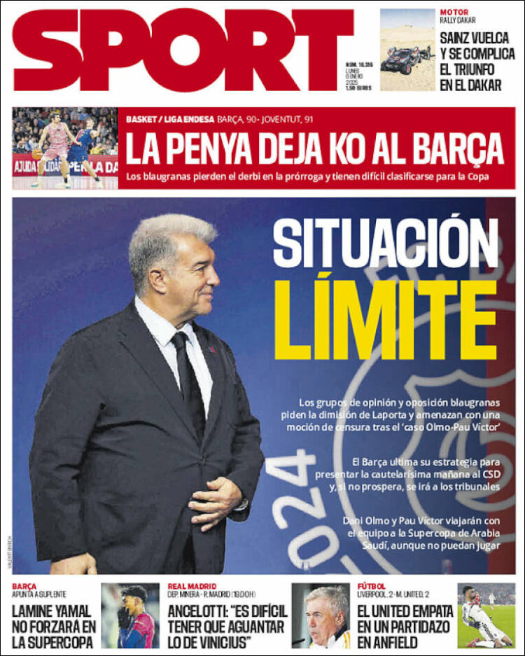 Portada de Sport (España)