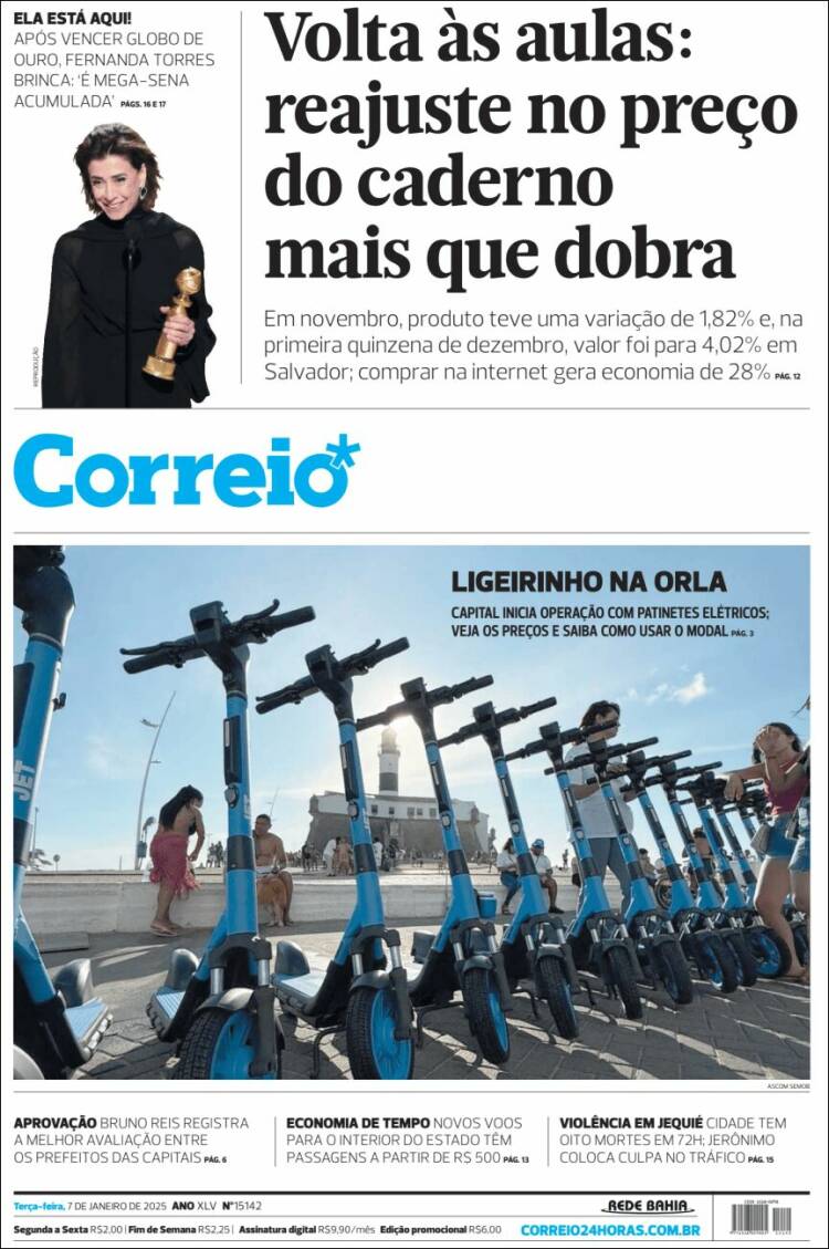 Portada de Correio* (Brasil)