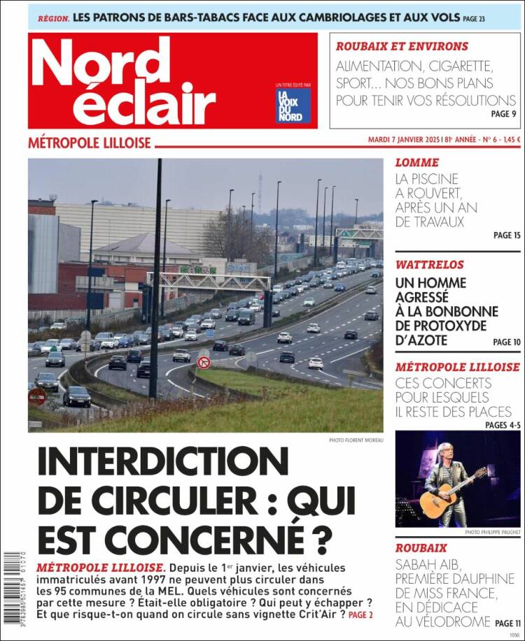 Portada de Nord Éclair (Francia)