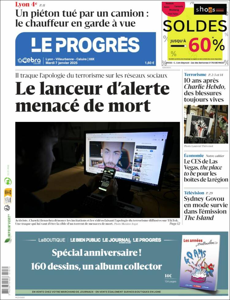 Portada de Progres de Fecamp (Francia)