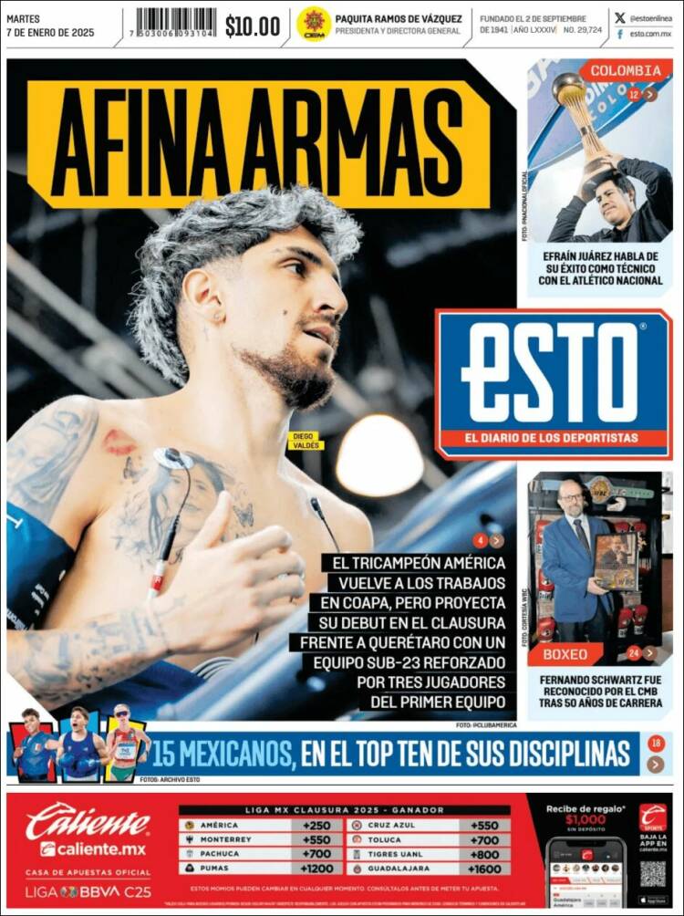 Portada de Esto (México)