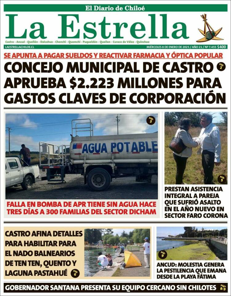 Portada de Estrella de Chiloé (Chile)