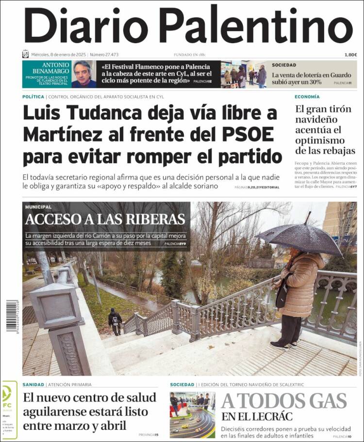 Portada de Diario Palentino (España)