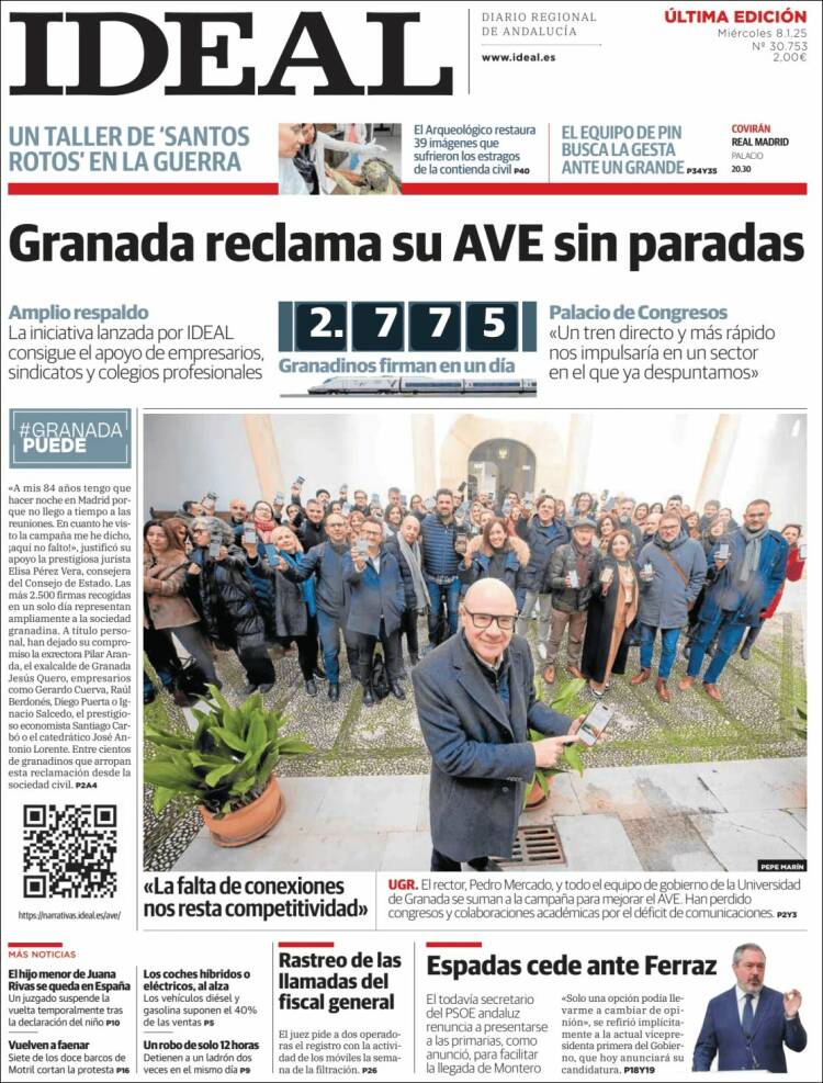 Portada de Ideal (España)