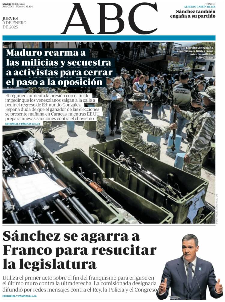 Portada de ABC (España)