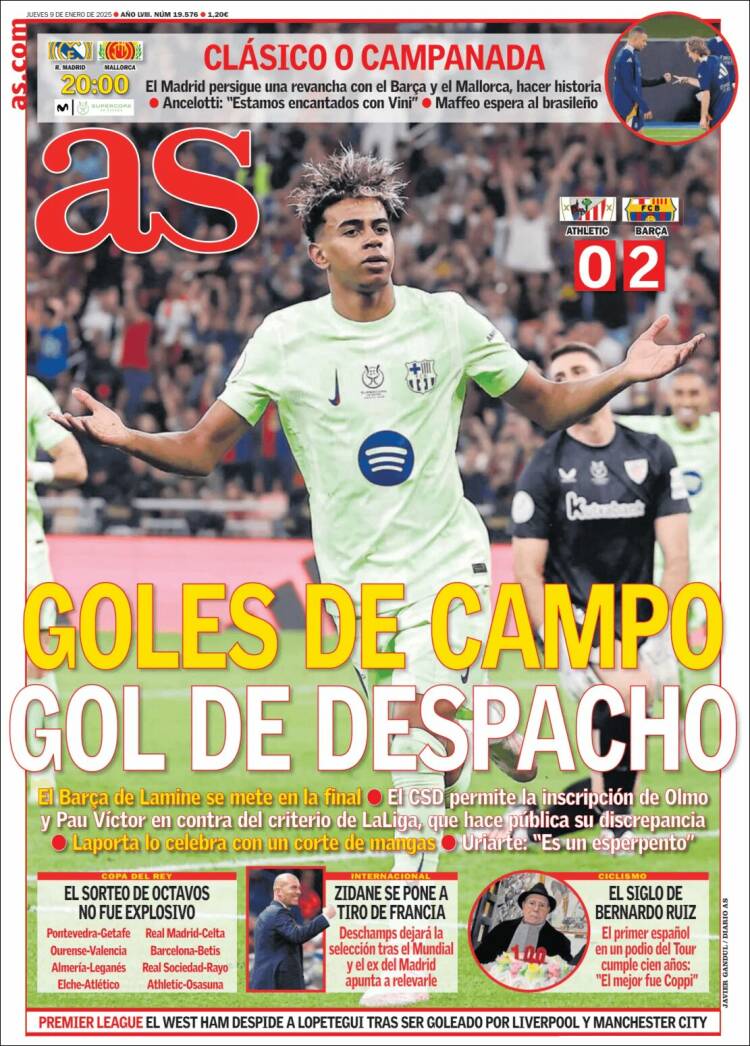 Portada de As (España)