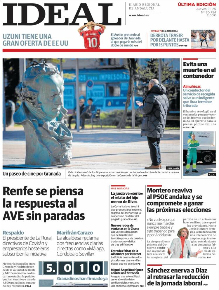 Portada de Ideal (España)