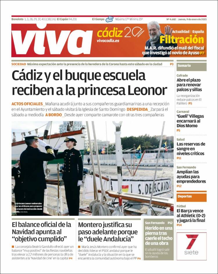 Portada de Información - Cadiz (España)