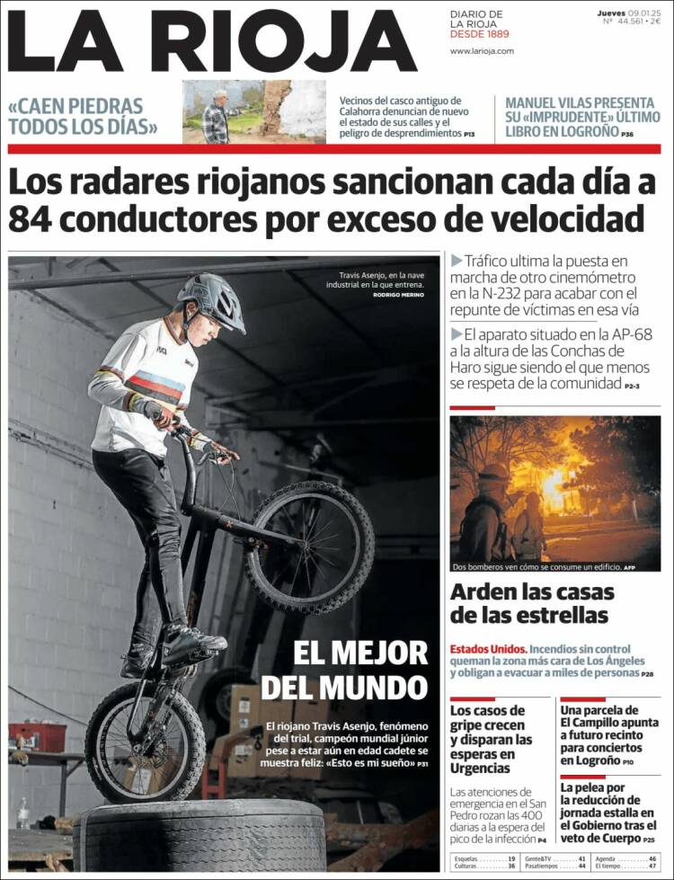 Portada de La Rioja (España)