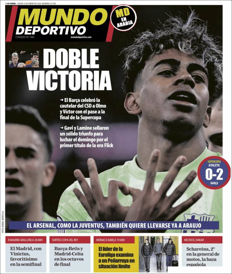 Portada de El Mundo Deportivo (España)