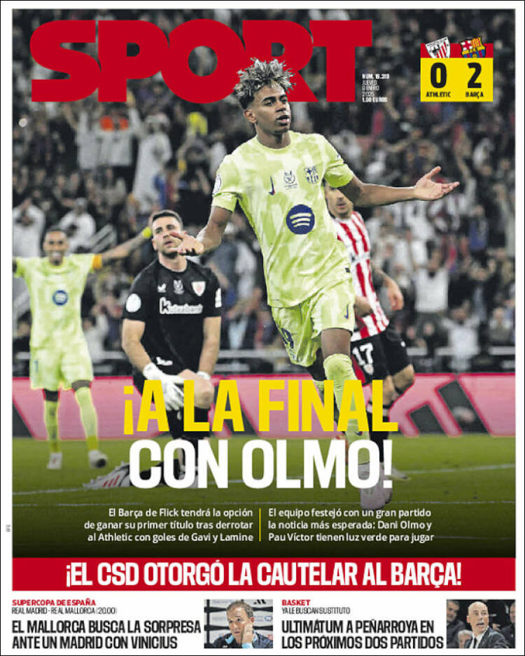 Portada de Sport (España)