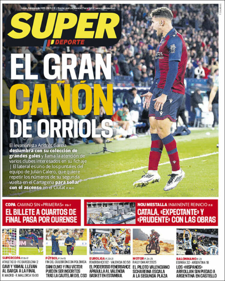 Portada de Superdeporte (España)