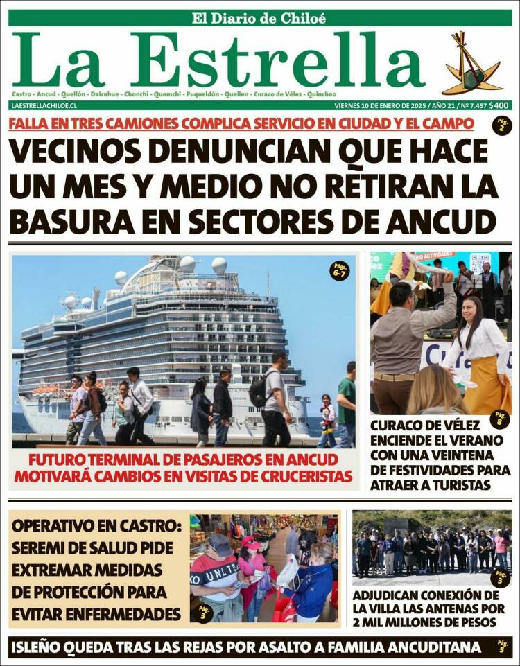 Portada de Estrella de Chiloé (Chile)