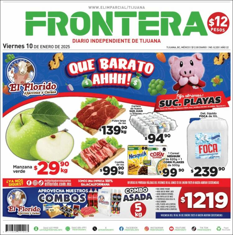 Portada de Frontera (Mexico)