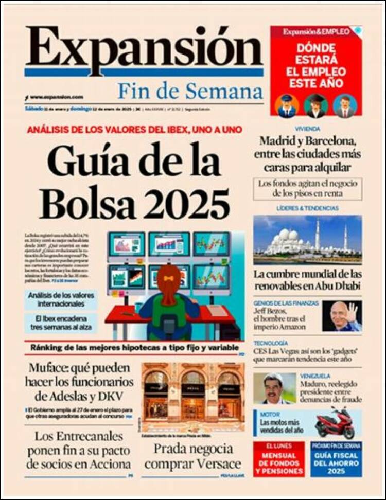 Portada de Expansión (Espa&ntilde;a)