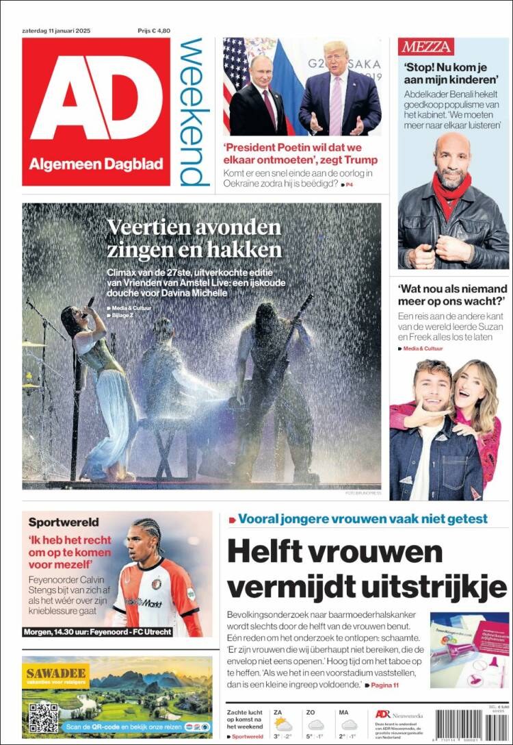 Portada de AD (Pa&iacute;ses Bajos)