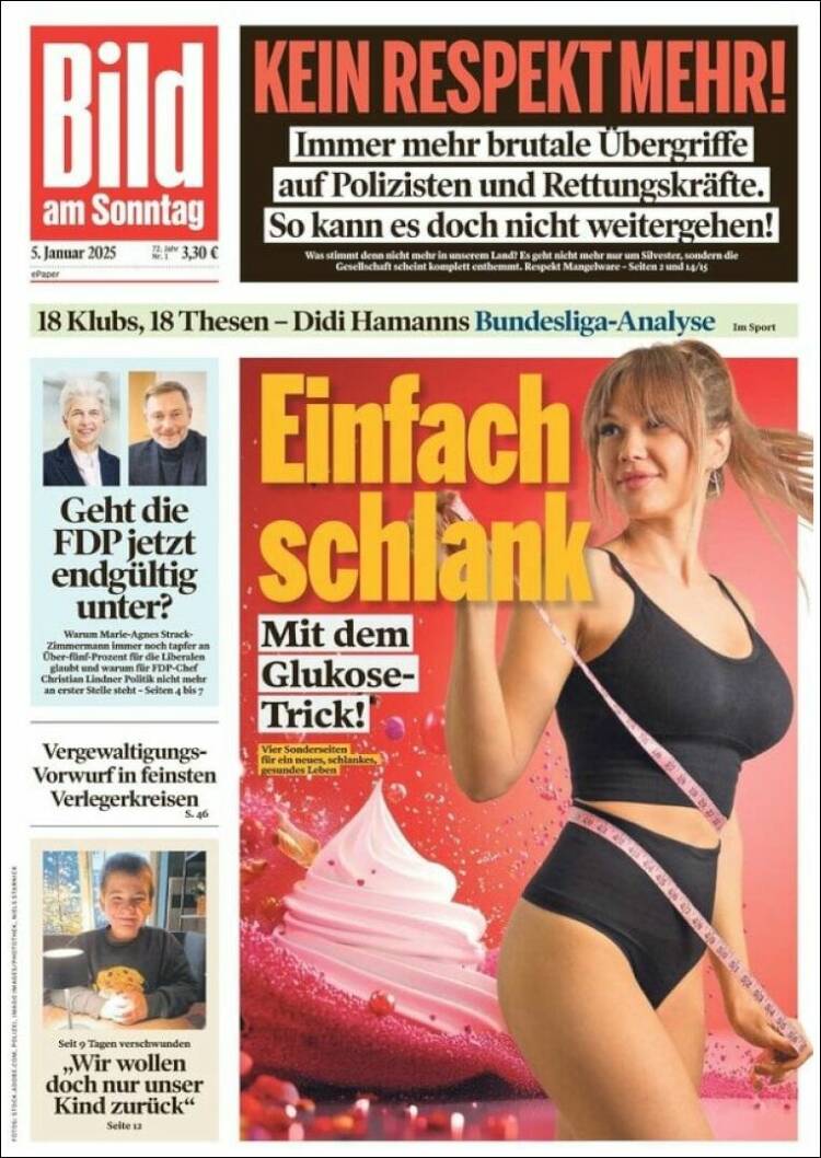 Portada de Bild (Alemania)