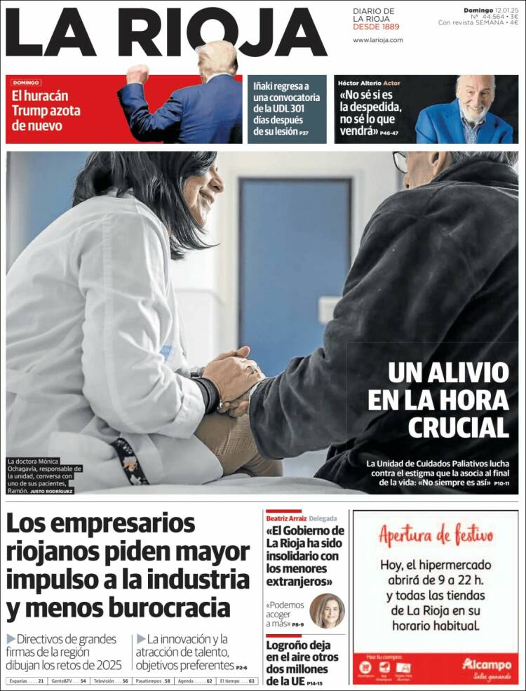 Portada de La Rioja (España)