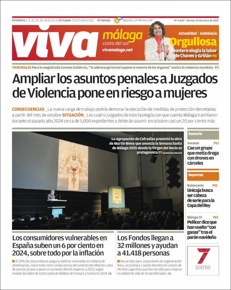 Portada de Viva Málaga (España)