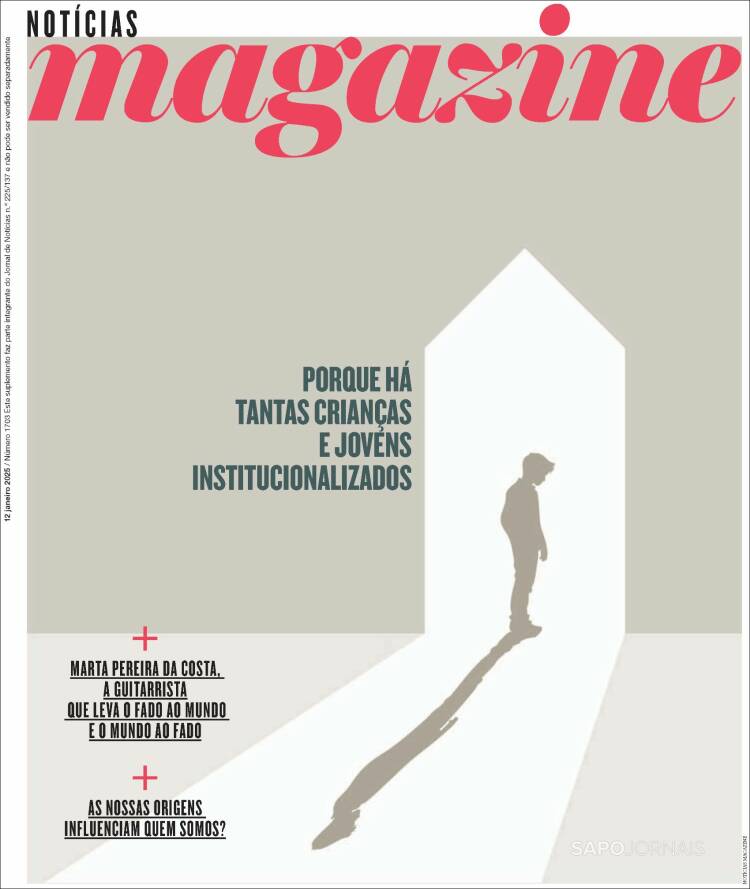 Portada de Diário de Noticias (Portugal)