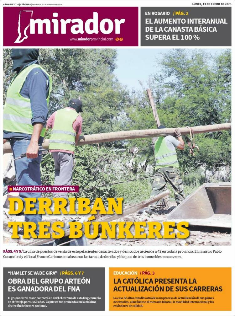 Portada de Mirador Provincial (Argentina)