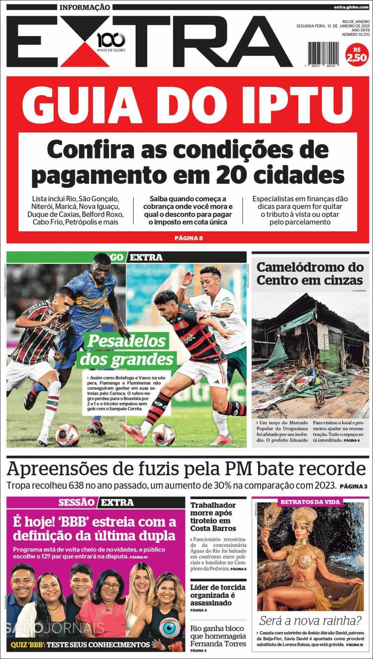 Portada de Extra (Brasil)