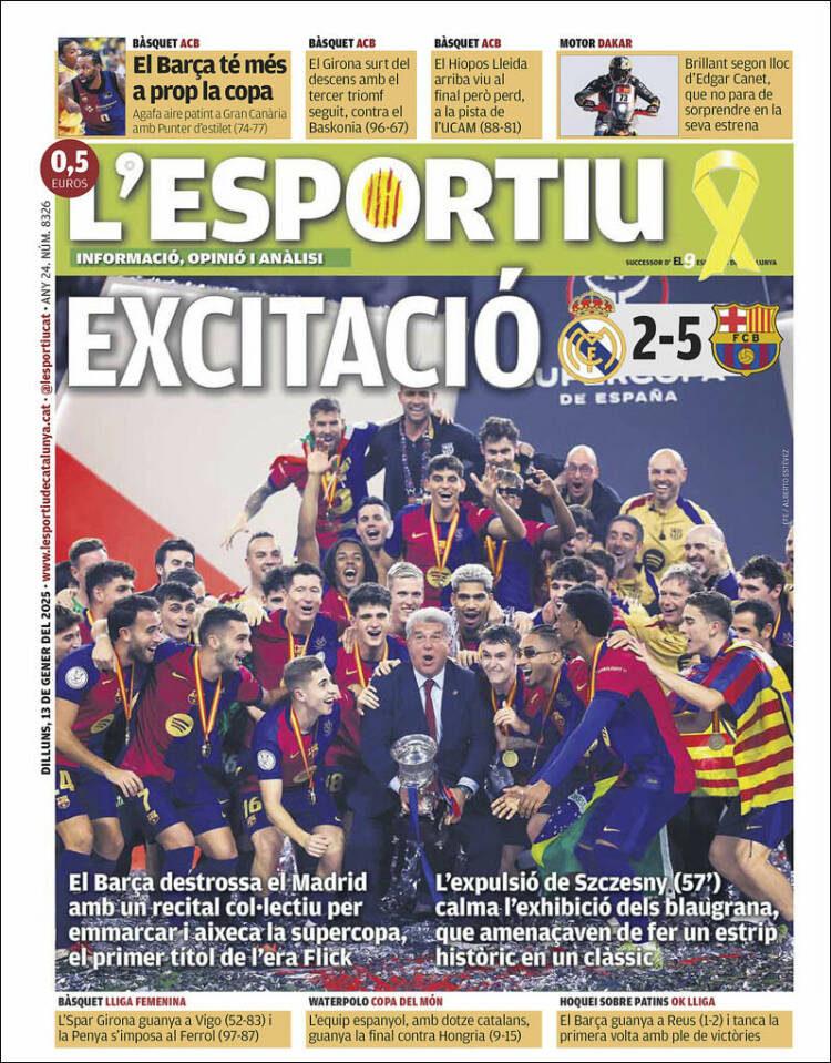 Portada de L'Esportiu (España)